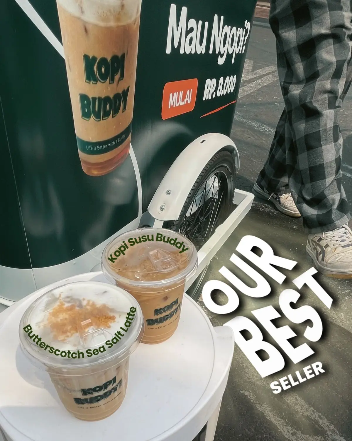 Minuman yang sering dipesan di gerobak KopiBuddy