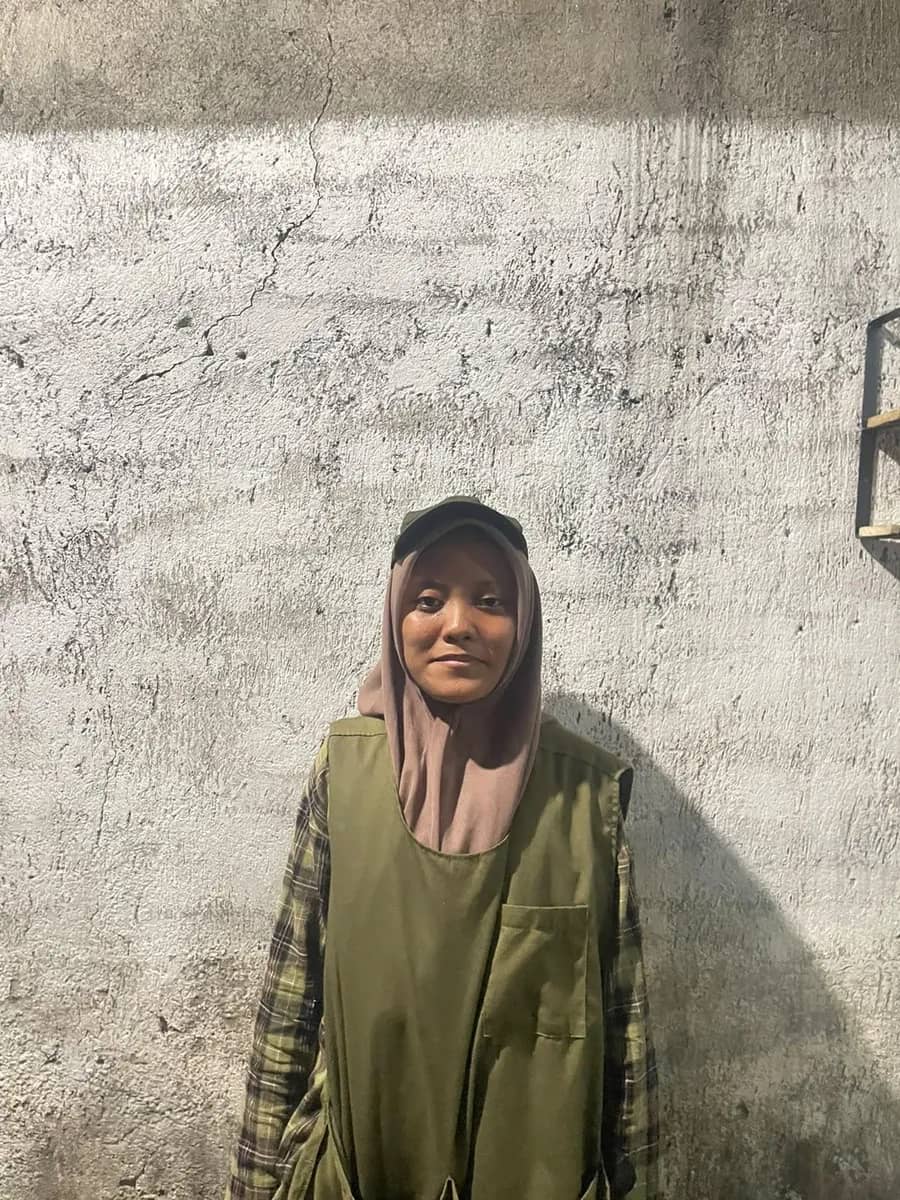 Aijah (A'izah Husnul Khitami), barista KopiBuddy